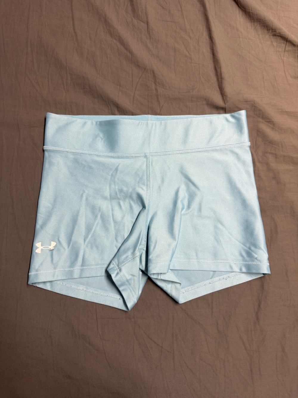 Under Armour Women's Sky Blue Athletic Shorts